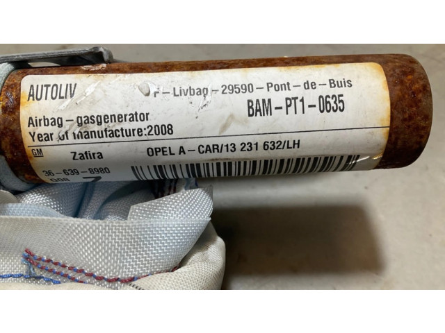 Боковая подушка безопасности 13231632 Opel Zafira B