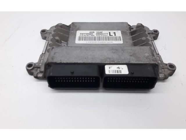 Блок управления двигателем Блок управления Chevrolet Astra