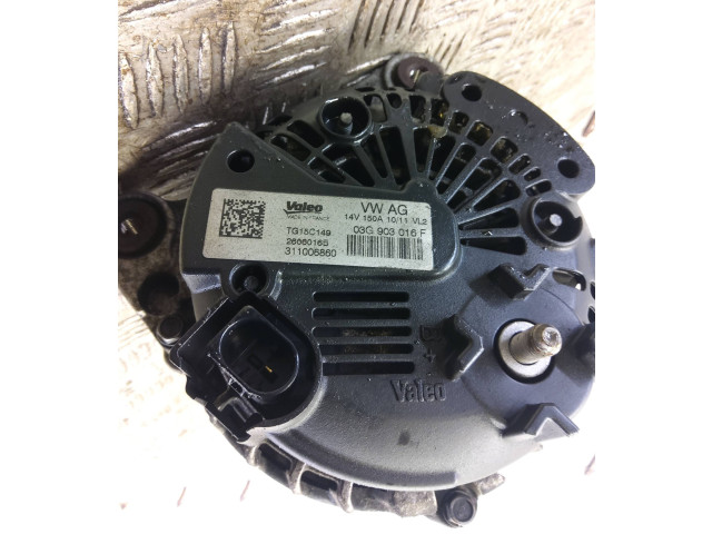 Генератор 03G903016F Audi Q5 SQ5