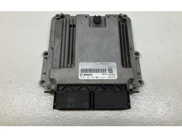 Pojistková skříňka Блок управления двигателя 50552130, 0281033903 Alfa Romeo Stelvio