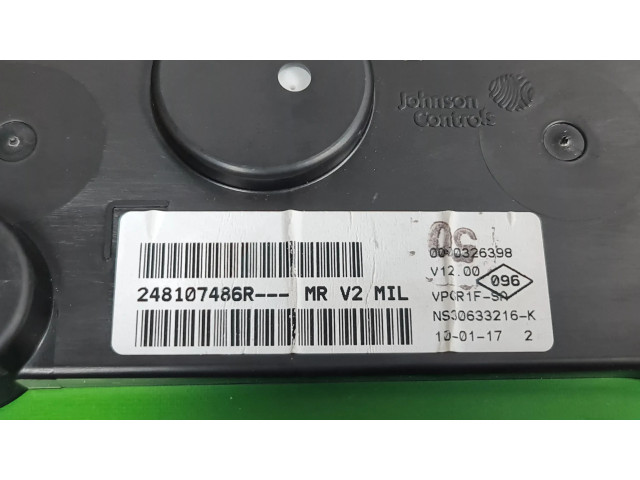 Панель приборов 248107486R, 0000326398 Dacia Sandero