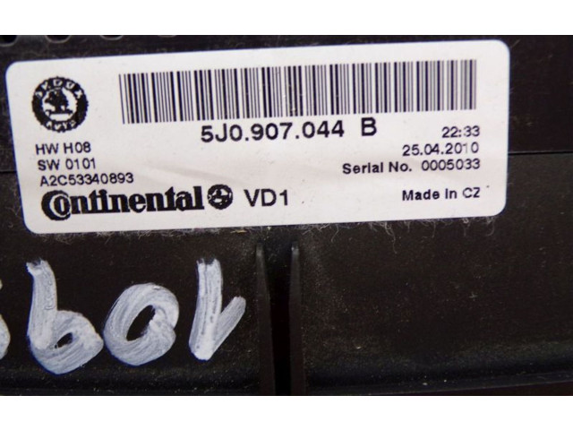 Блок управления климат-контролем 5J0907044B, 5J0907044B Skoda Fabia Mk2 (5J)