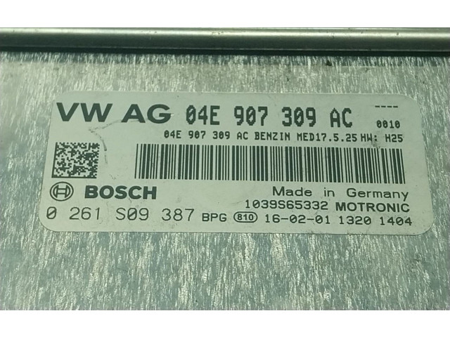 Турбина Блок управления двигателя Audi A1  04E906027AL, 04E907309AC   для  CZCA      