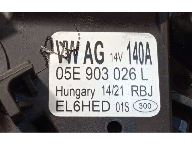 Генератор 05E903026L Audi A3 8Y