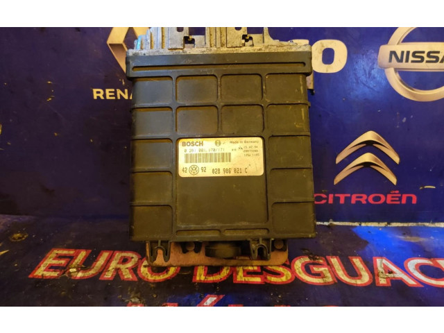 Блок управления двигателя 028906021C Volkswagen Golf III