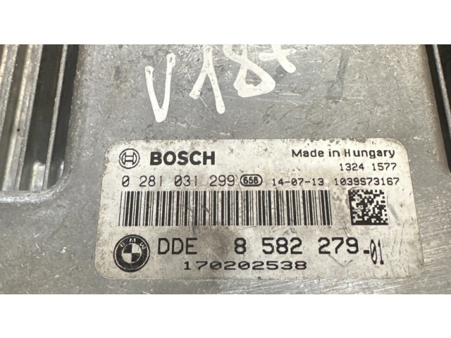 Řídící jednotka 8582279, 0281031299   BMW 3 F30 F35 F31 2014