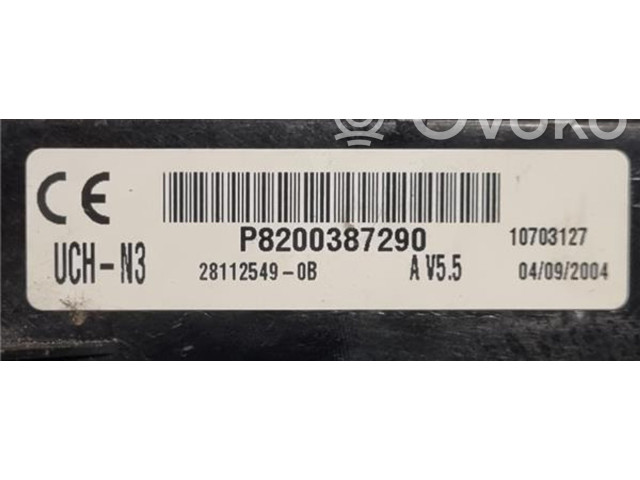 Блок управления 8200387290, UCHN3 Renault Clio II