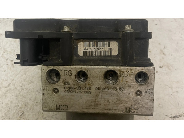 Блок АБС 0265800395   Citroen  C4 I  2004-2010 года
