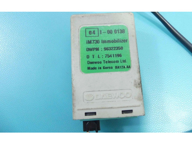 Řídící jednotka 96291050, IMPRK1345015 Daewoo Matiz 2002