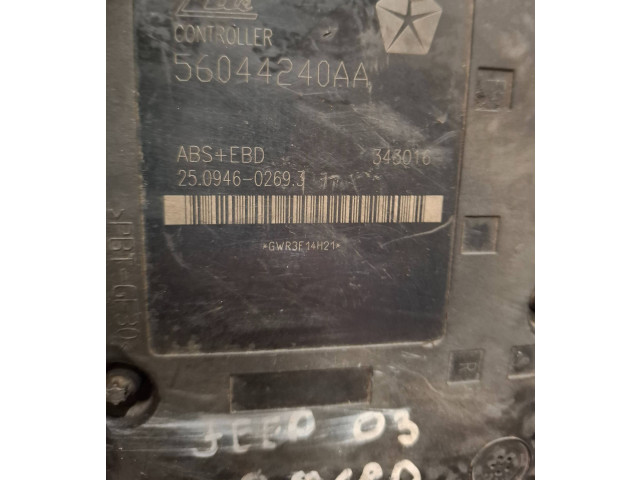 Блок АБС 56044240AA, 343016   Jeep  Cherokee III KJ  2001 - 2008 года