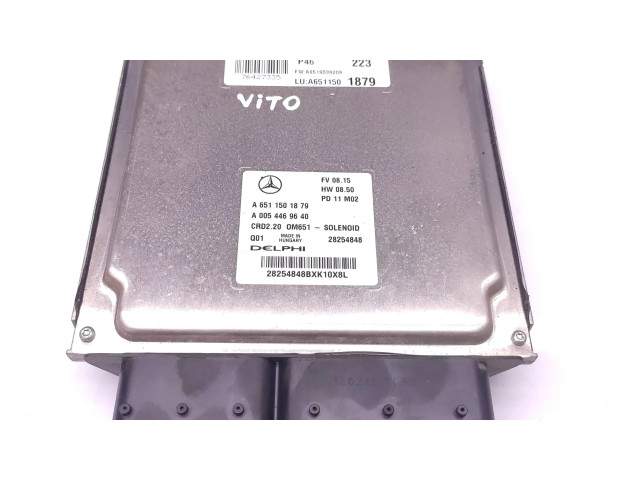Řídící jednotka A6511501879, 28254848 Mercedes-Benz Vito Viano W639 2011