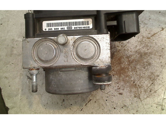 Pojistková skříňka Блок ABS 0265800962, 0265800962 Fiat Punto (199) 2010