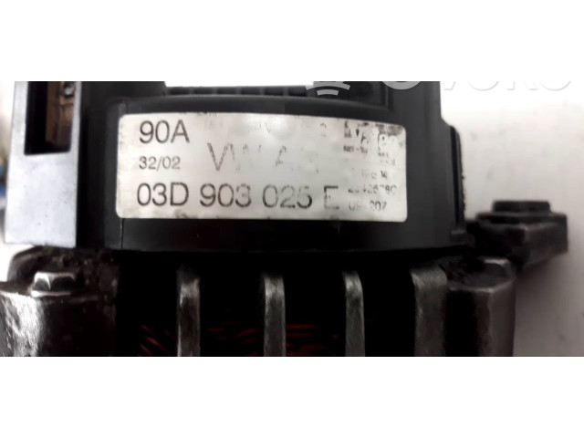 Генератор 03d903025e Volkswagen Golf IV
