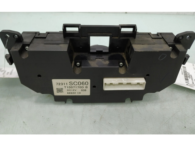 Блок управления климат-контролем 72311SC060   Subaru Forester SH