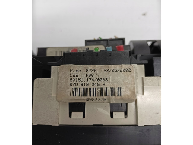 Блок управления климат-контролем 6Y0819045H Skoda Fabia Mk1 (6Y)