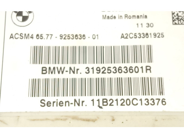 Блок подушек безопасности 3192536360R   BMW X3 G01