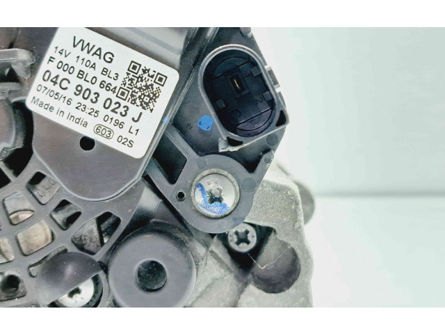 Генератор 04C903023J Skoda Fabia Mk3 (NJ)