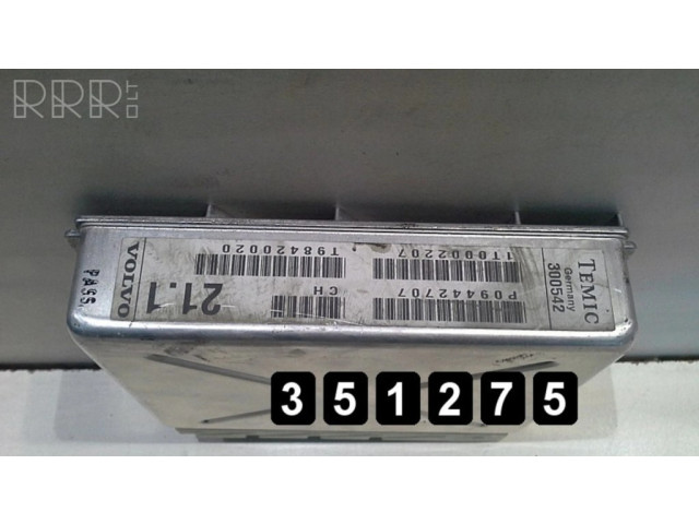 Блок управления двигателя p09442707 Volvo S70 V70 V70 XC