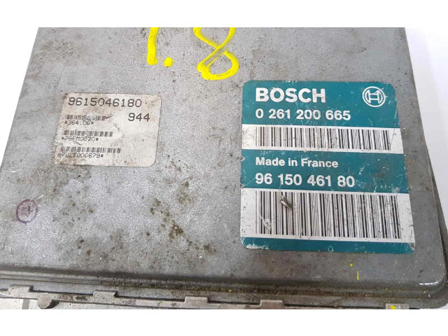 Блок управления двигателя 9615046180   Citroen Xantia