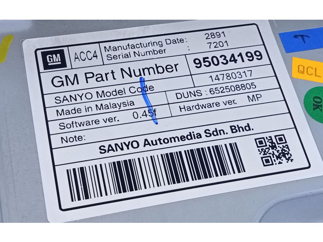 Блок подушек безопасности 95034199, 22883322   Chevrolet Orlando