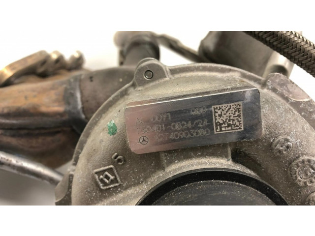 Turbodmychadlo Турбина A2740903080 Mercedes-Benz C W205 1.8