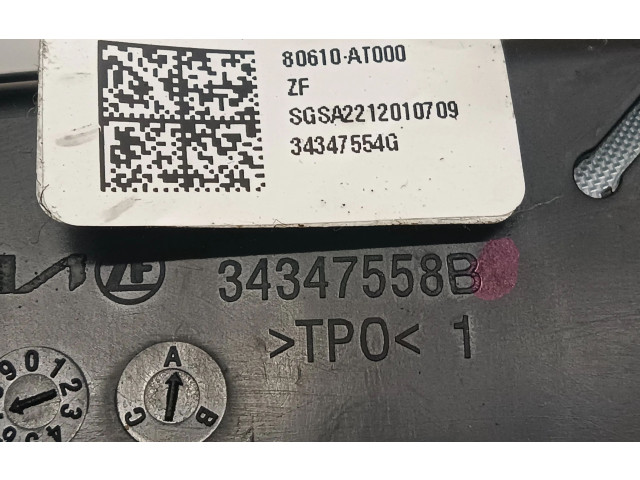 Подушка безопасности в сиденье 80610AT000, 34347558B   KIA Niro