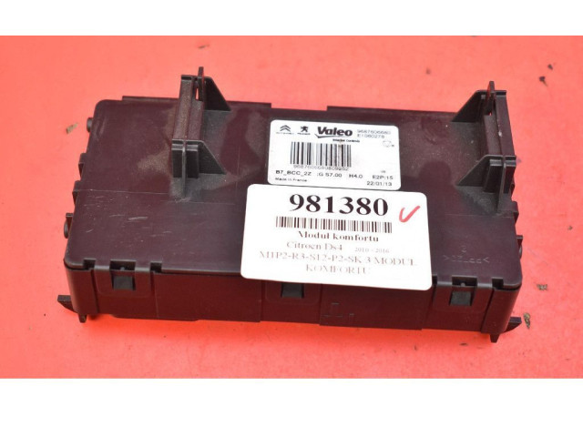 Блок комфорта 9687606680, 9687606680   Citroen DS4   