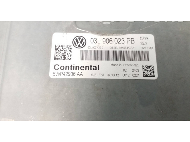 Řídící jednotka 03L906023PB, 03L907425C Volkswagen Caddy 2012