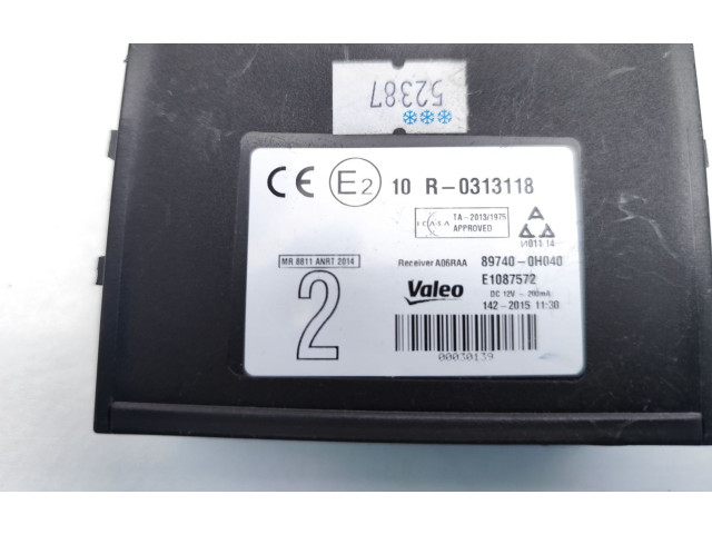 Поршень Блок управления дверью CFB(1KR) 89740-0H040, E1087572  Citroen C1  