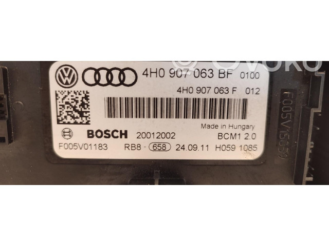 Блок комфорта 4H0907063BF Audi A7 S7 4G