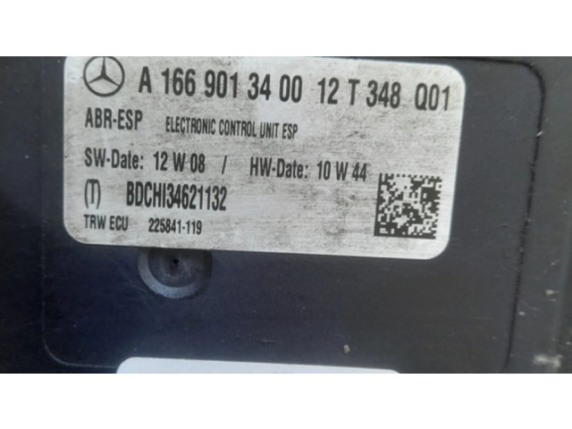 Jednotka ABS A1669013400, A1664314612 Mercedes-Benz ML W166 2014
