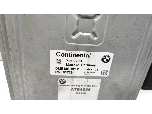 Řídící jednotka 7599881, 9226238 BMW 3 E90 E91 2010