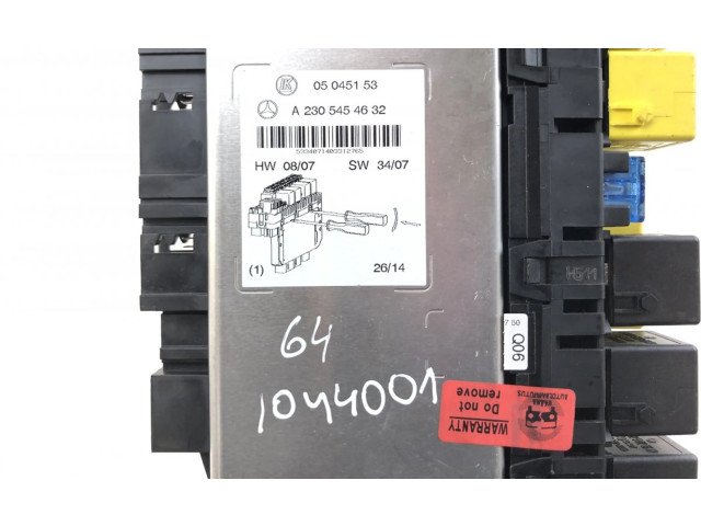 Блок предохранителей  05045117, A2305454632   Mercedes-Benz SL R230    