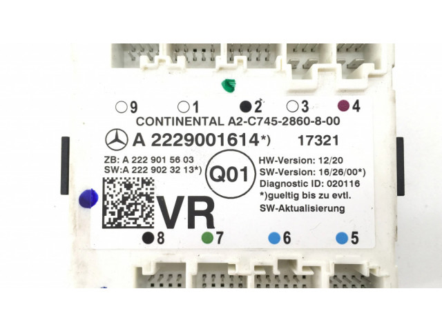 Řídící jednotka A2229001614   Mercedes-Benz A W177 AMG 2020