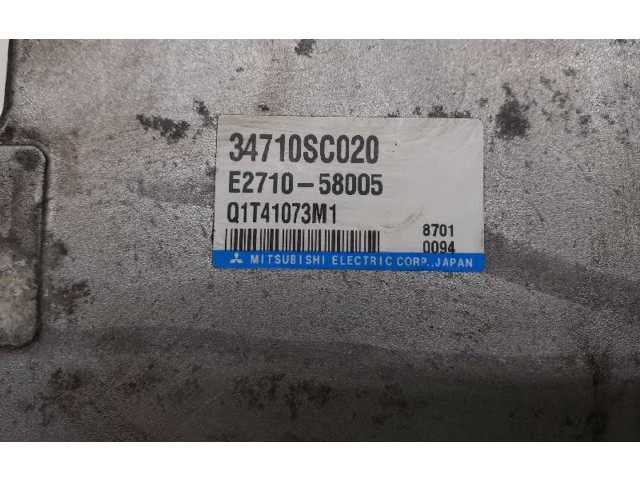 Блок управления 34710SC020, E571058005 Subaru Forester SH
