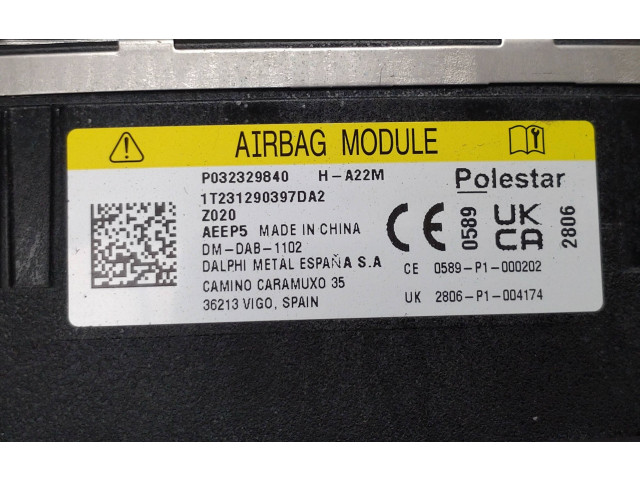 Надувная подушка для руля P032329840, 34226591h Polestar 2 двигателя E400V36