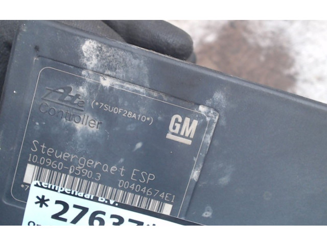 Блок АБС 13244860, 13244860   Opel  Meriva A  2003 - 2010 года