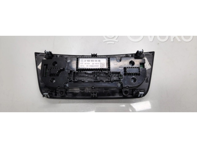 Блок управления климат-контролем A1669006609   Mercedes-Benz GL X166