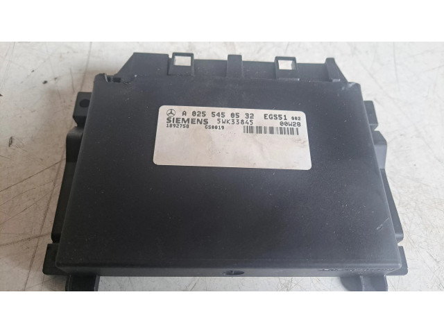 Блок управления коробкой передач A0255450532   Mercedes-Benz E W210