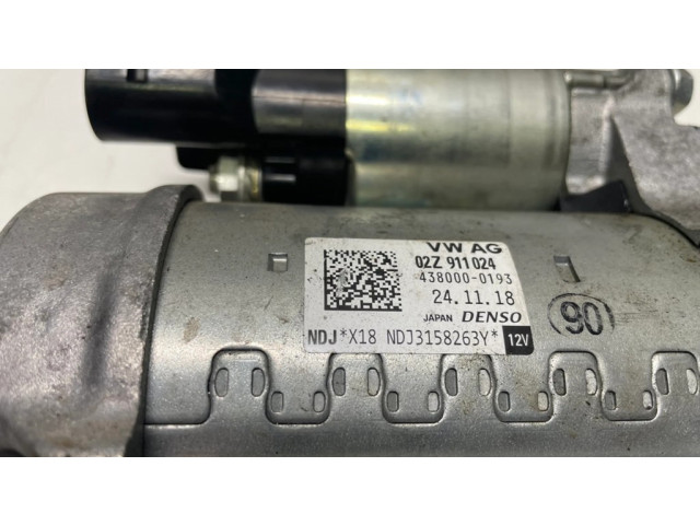 Стартер 02Z911024 Audi A1