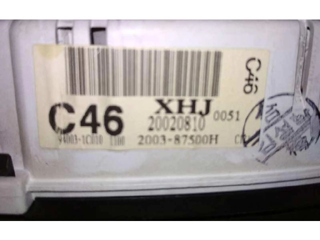 Панель приборов 940031C010, 0090059   Hyundai Getz       