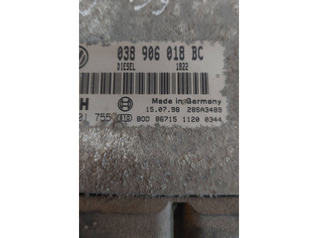 Блок управления двигателя 038906018BC, 28SA3489 Skoda Octavia Mk1 (1U)