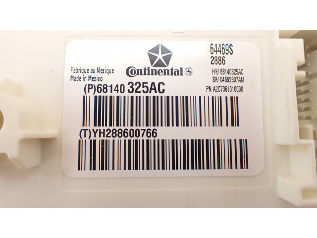 Блок комфорта P68140325AC, 68140325AC   Fiat Freemont   