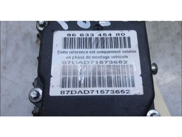 Блок управления АБС 9663345480, 9663345480 Citroen C4 I