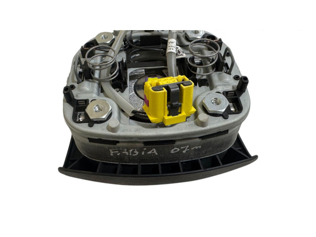 Подушка безопасности водителя 5J0880201C, 61955050B Skoda Fabia Mk2 (5J)