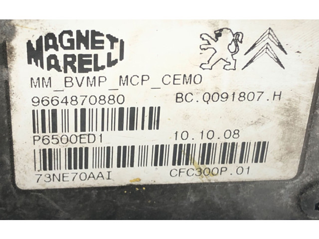 Блок управления коробкой передач 9664870880 Citroen C4 I Picasso