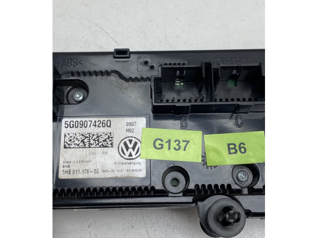 Блок управления климат-контролем 5G0907426Q Volkswagen PASSAT B8