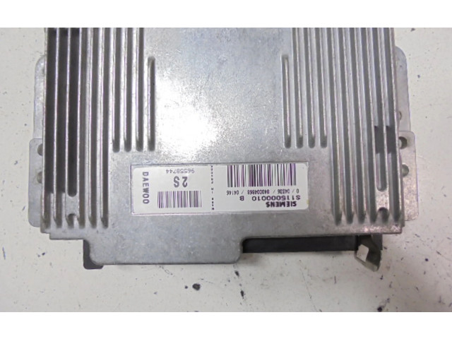 Блок управления двигателем Блок управления 96558744, 96558744 Chevrolet Matiz