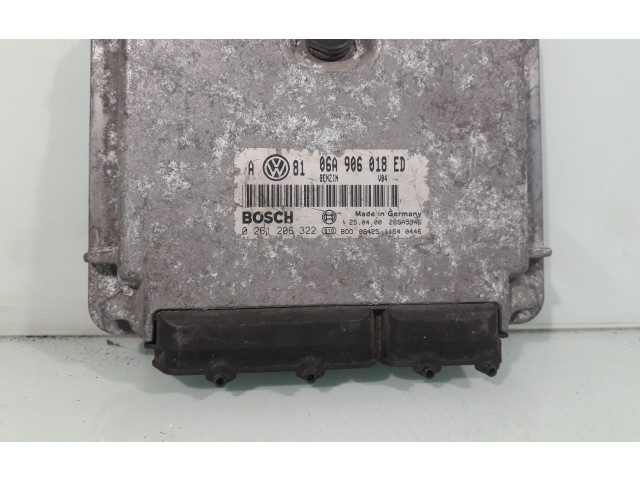 Блок управления двигателя 06A906018EE, 0261206323   Volkswagen Golf IV