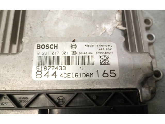 Блок управления двигателя 51877433, 51877433 Lancia Delta III